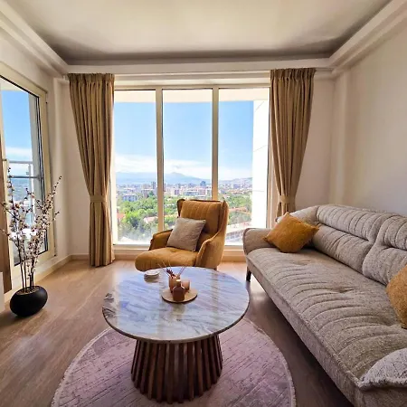 Cevahir Sky-cozy Luxury & Free Parking *