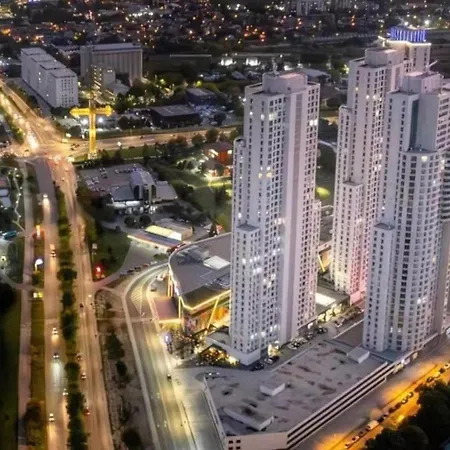 Cevahir Sky-cozy Luxury & Free Parking Апартаменты